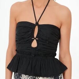 NWT Ulla Johnson Noir Adaleigh Top
